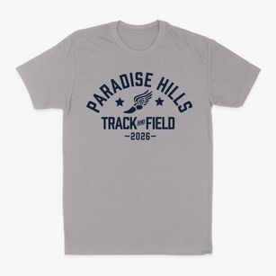 Paradise Hills Elementary School Track and Field Classic Dad T-Shirt