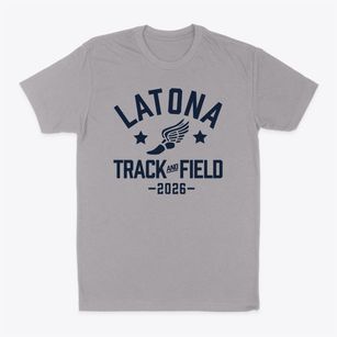 Latona Elementary School Track and Field Classic Dad T-Shirt