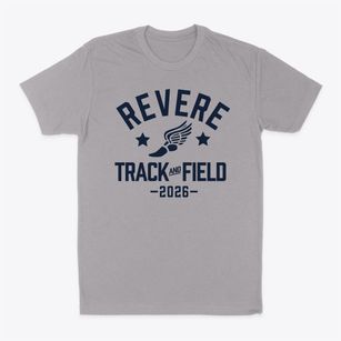 Revere Junior High School Track and Field Classic Dad T-Shirt