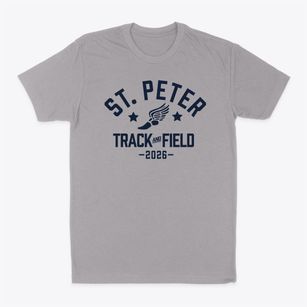 Saint Peter School Track and Field Classic Dad T-Shirt