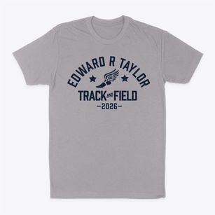 Edward R Taylor Elementary School Track and Field Classic Dad T-Shirt