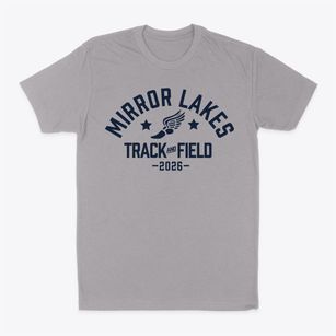 Mirror Lakes Elementary School Track and Field Classic Dad T-Shirt