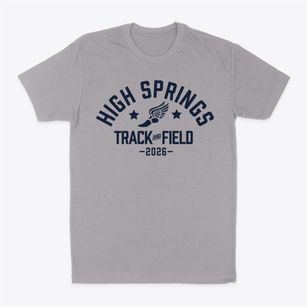 High Springs Elementary School Track and Field Classic Dad T-Shirt