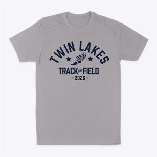Twin Lakes Elementary School Track and Field Classic Dad T-Shirt