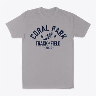 Miami Coral Park High School Track and Field Classic Dad T-Shirt