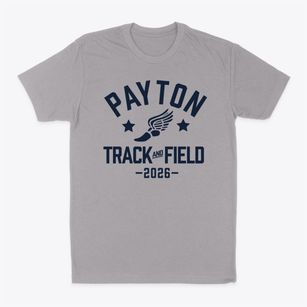 Walter Payton College Prep Track and Field Classic Dad T-Shirt