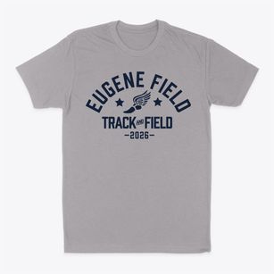 Eugene Field Elementary School Track and Field Classic Dad T-Shirt