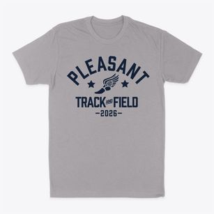 Pleasant Center Elementary School Track and Field Classic Dad T-Shirt