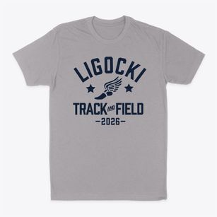 Ligocki High School Track and Field Classic Dad T-Shirt