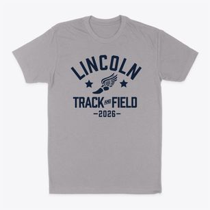 Lincoln Intermediate Center Track and Field Classic Dad T-Shirt