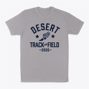 Desert Christian Elementary School Track and Field Classic Dad T-Shirt