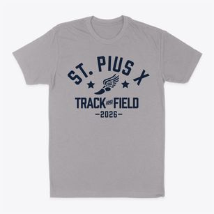 Saint Pius X School Track and Field Classic Dad T-Shirt
