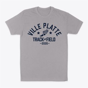 Ville Platte High School Track and Field Classic Dad T-Shirt