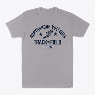 Northshore Vultures Track and Field Classic Dad T-Shirt