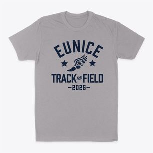 Eunice Senior High School Track and Field Classic Dad T-Shirt