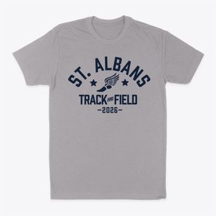 Saint Albans Elementary School Track and Field Classic Dad T-Shirt