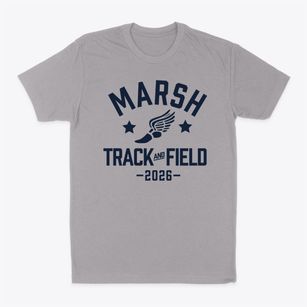 Marsh Elementary School Track and Field Classic Dad T-Shirt