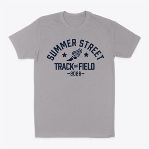 Summer Street School Track and Field Classic Dad T-Shirt