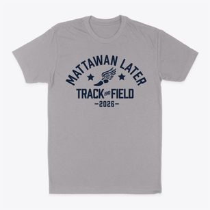 Mattawan Later Elementary School Track and Field Classic Dad T-Shirt
