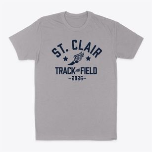 Saint Clair Elementary School Track and Field Classic Dad T-Shirt