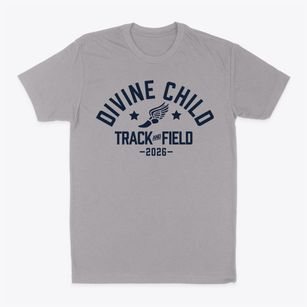Divine Child Elementary School Track and Field Classic Dad T-Shirt