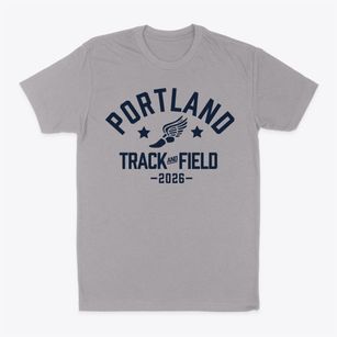 Portland Middle School Track and Field Classic Dad T-Shirt