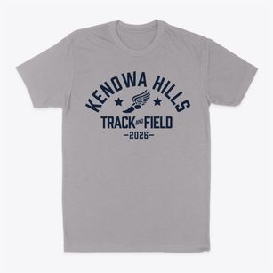 Kenowa Hills Middle School Track and Field Classic Dad T-Shirt