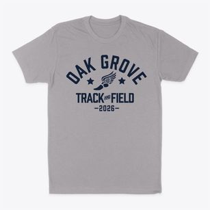 Oak Grove Middle School Track and Field Classic Dad T-Shirt