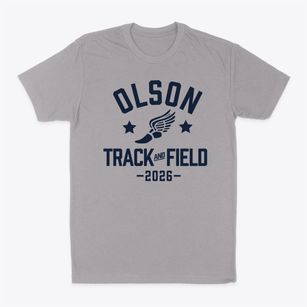 Olson Elementary School Track and Field Classic Dad T-Shirt