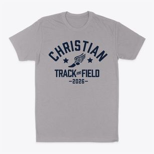 Christian Center School Track and Field Classic Dad T-Shirt