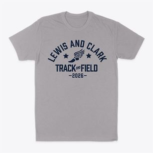 Lewis And Clark Elementary School Track and Field Classic Dad T-Shirt