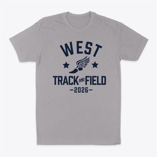West Elementary School Track and Field Classic Dad T-Shirt