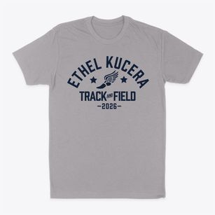 Ethel Kucera Middle School Track and Field Classic Dad T-Shirt