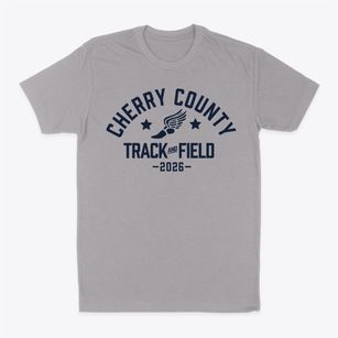 Cherry County District 127 School Track and Field Classic Dad T-Shirt