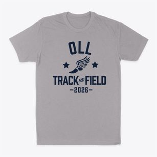 Our Lady Of Lourdes School Track and Field Classic Dad T-Shirt