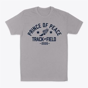 Prince Of Peace Parish Track and Field Classic Dad T-Shirt