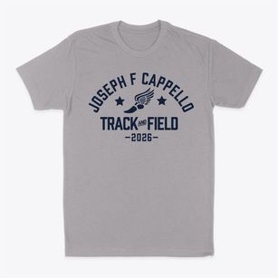 Joseph F Cappello Elementary School Track and Field Classic Dad T-Shirt