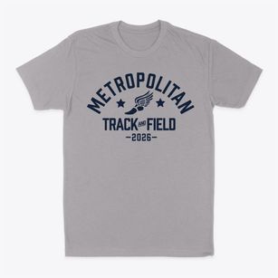Metropolitan Corporate Academy Track and Field Classic Dad T-Shirt