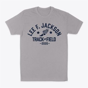 Lee F. Jackson Elementary School Track and Field Classic Dad T-Shirt