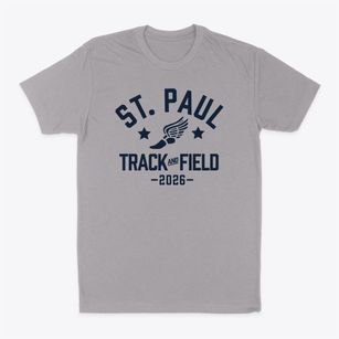 Saint Paul Lutheran School Track and Field Classic Dad T-Shirt