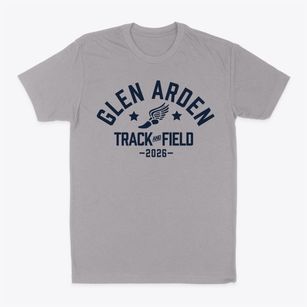 Glen Arden Elementary School Track and Field Classic Dad T-Shirt