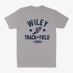 Wiley Elementary School Track and Field Classic Dad T-Shirt