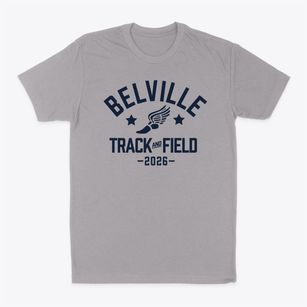 Belville Elementary School Track and Field Classic Dad T-Shirt