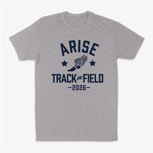 Arise Charter Academy Track and Field Classic Dad T-Shirt