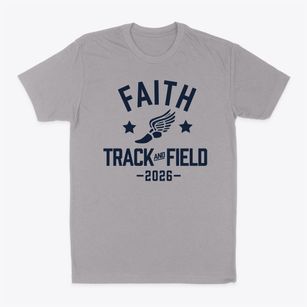 Faith Christian School Track and Field Classic Dad T-Shirt