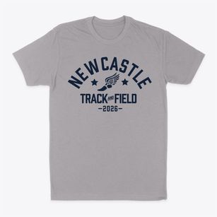 Newcastle Middle School Track and Field Classic Dad T-Shirt