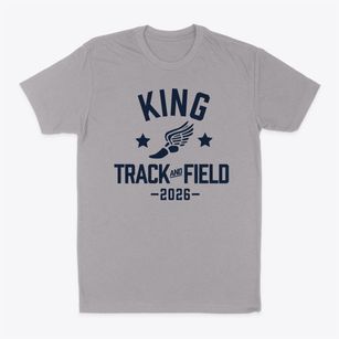 Martin Luther King Elementary School Track and Field Classic Dad T-Shirt