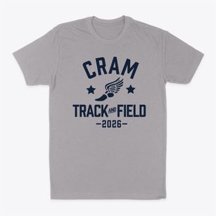 Cram Elementary School Track and Field Classic Dad T-Shirt