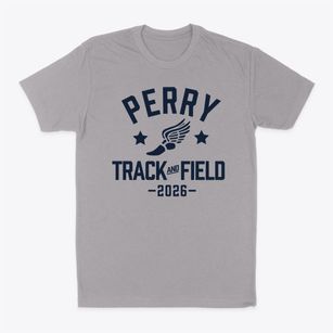 Perry Elementary School Track and Field Classic Dad T-Shirt