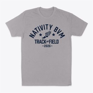 Nativity Bvm School Track and Field Classic Dad T-Shirt